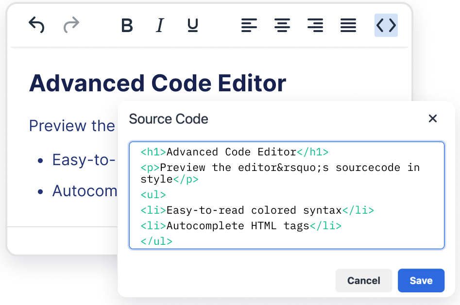 WordPress HTML code editor WordPress HTML code editor